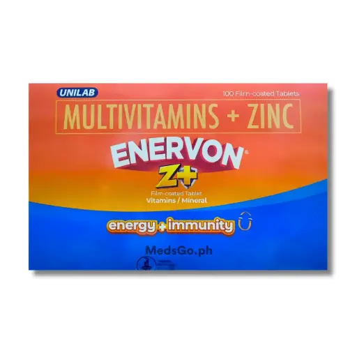 [OTC-T10757-VITF-CAT00405] Enervon Z+ (multivitamins + zinc) tablet