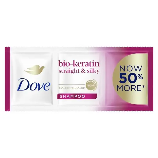 [GR-T11071-HAIR-CAT00061] Dove Keratin Tri-Silk Serum Straight & Silky Conditioner 12ml