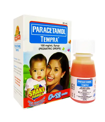 [OTC-T10111-PAIN-CAT00028] Tempra 100mg/ml Drops 30ml 