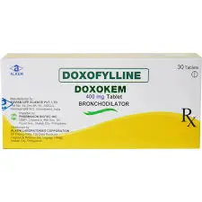 [RX-T11342-RESP-CAT00285] Doxokem (Doxofylline) 400mg tablet