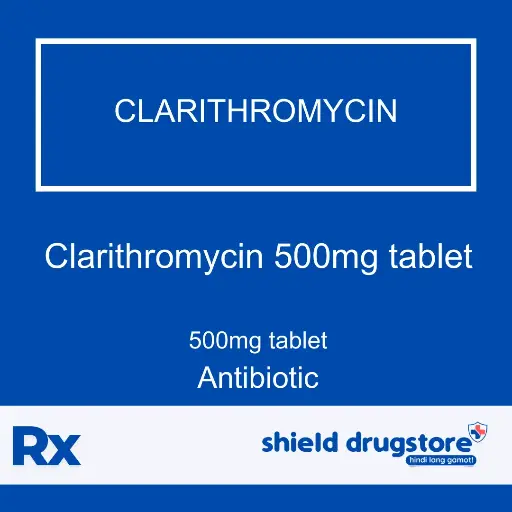 [GEN000080] GN-CLARITHROMYCIN 500MG TAB 