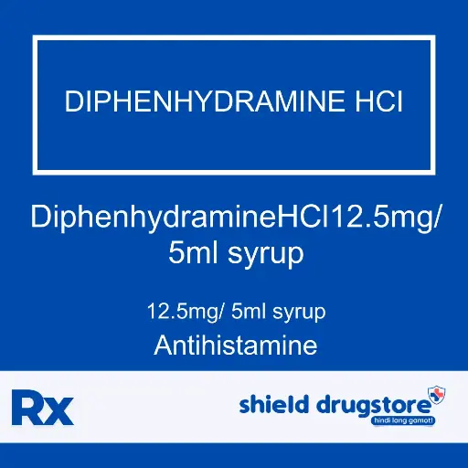 [GEN000117] GN-DIPHENHYDRAMINE HCI 12.5MG/5ML 