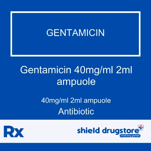 [GEN000147] GN-GENTAMICIN 40MG/ML 2ML AMP 