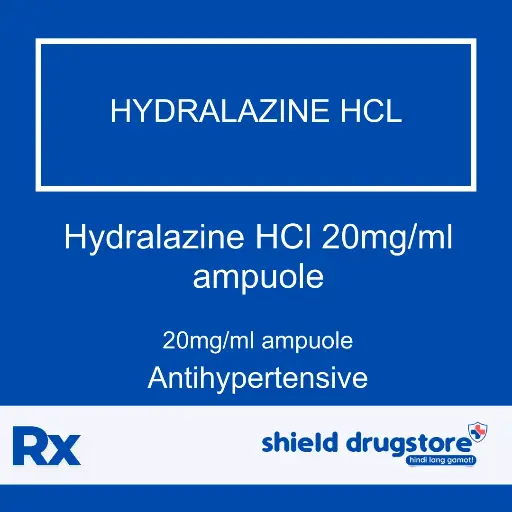 [GEN000151] GN-HYDRALAZINE HCL 20MG/ML AMP 