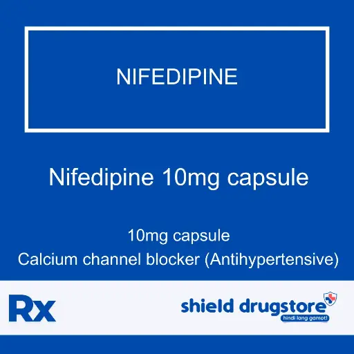 [GEN000215] GN-NIFEDIPINE 10MG CAP 
