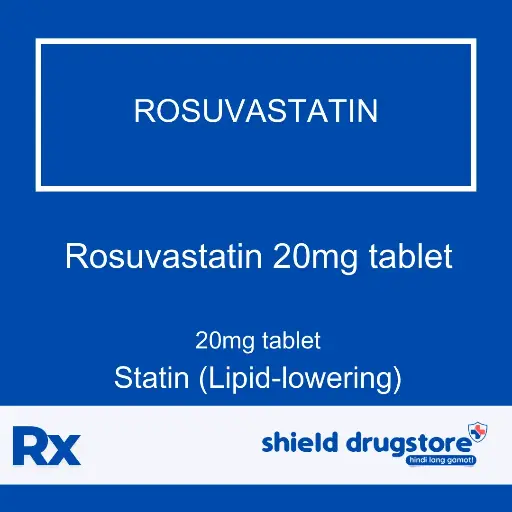 [GEN000261] GN-ROSUVASTATIN 20MG TAB 
