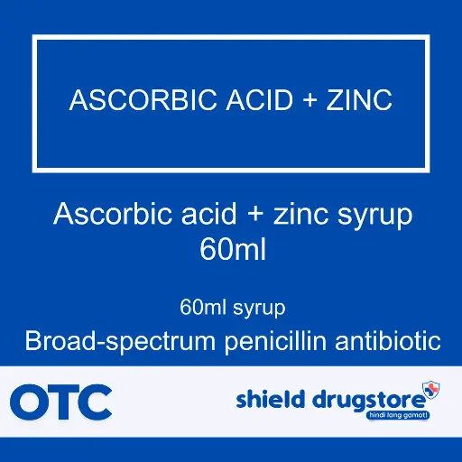 [GEN000315] GN-ASCORBIC ACID + ZINC SYRUP 60ML