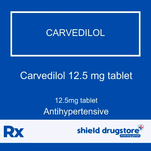 [GEN000302] GN-CARVEDILOL 12.5 MG TAB