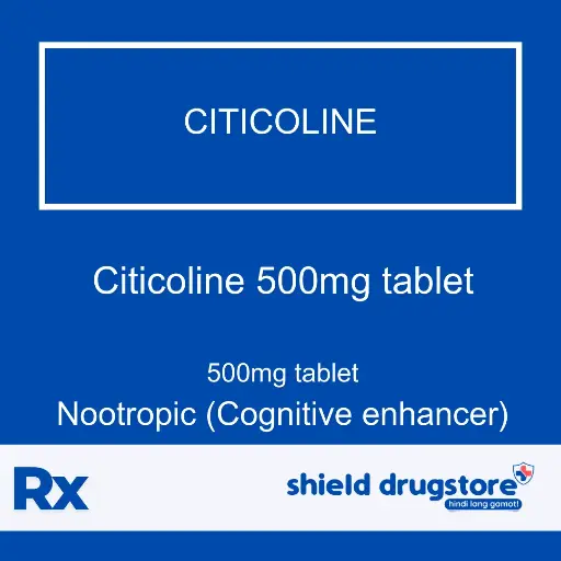 [GEN000329] GN-CITICOLINE 500MG TAB