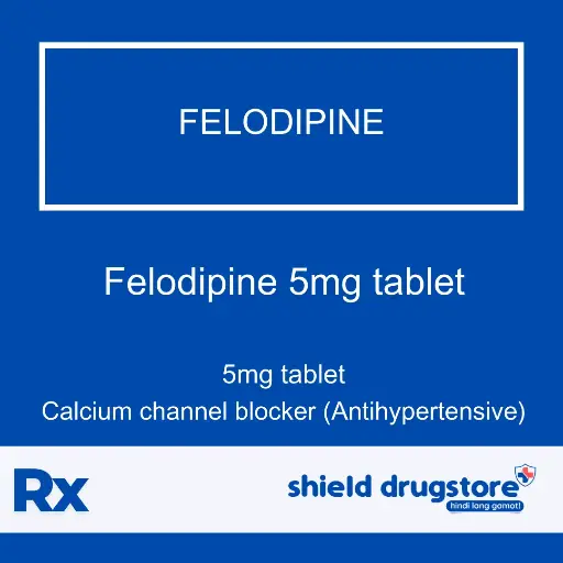 [GEN000294] GN-FELODIPINE 5MG TAB