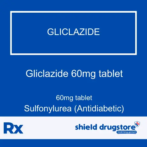 [GEN000308] GN-GLICLAZIDE 60MG TAB