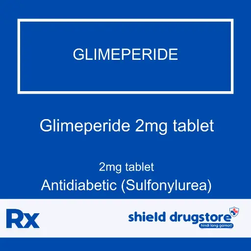 [GEN000343] GN-GLIMEPERIDE 2MG TAB