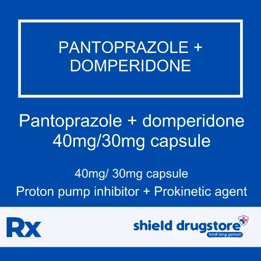 [GEN000303] GN-PANTOPRAZOLE + DOMPERIDONE 40MG/30MG CAP
