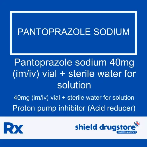 [GEN000304] GN-PANTOPRAZOLE SODIUM 40MG (IM/IV) VIAL + STERILE WATER FOR SOLUTION
