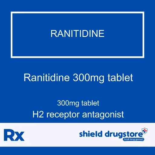 [GEN000321] GN-RANITIDINE 300MG TAB