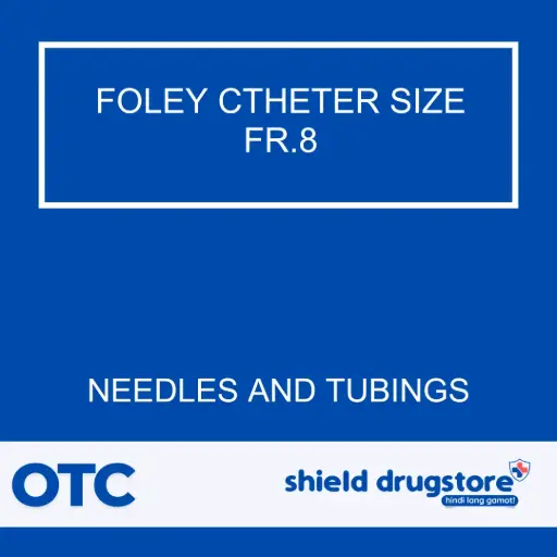 [MS-T10351-NEEDL-CAT00122] Foley Catheter Size Fr.8 