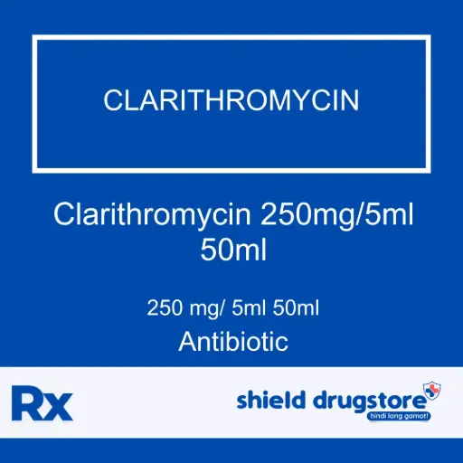 [GEN000357] GN-CLARITHROMYCIN 250MG/5ML SUSP 50ML