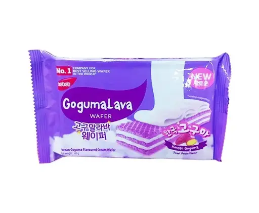 [GR-T11165-FOOD-CAT00195] Nabati Goguma Lava Wafer 48g 