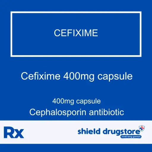 [GEN000367] GN-CEFIXIME 400MG CAP