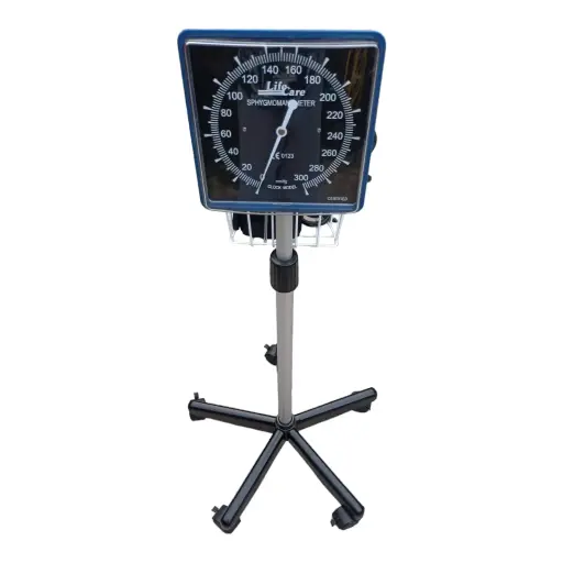 [MS-T10762-MANMD-CAT00010] Top Care sphygmo  rollby (metal base) with basket 