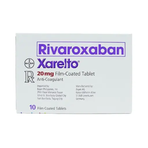 [RX-T11650-CARDI-CAT00408] Xarelto (rivaroxaban) 20mg tablet 